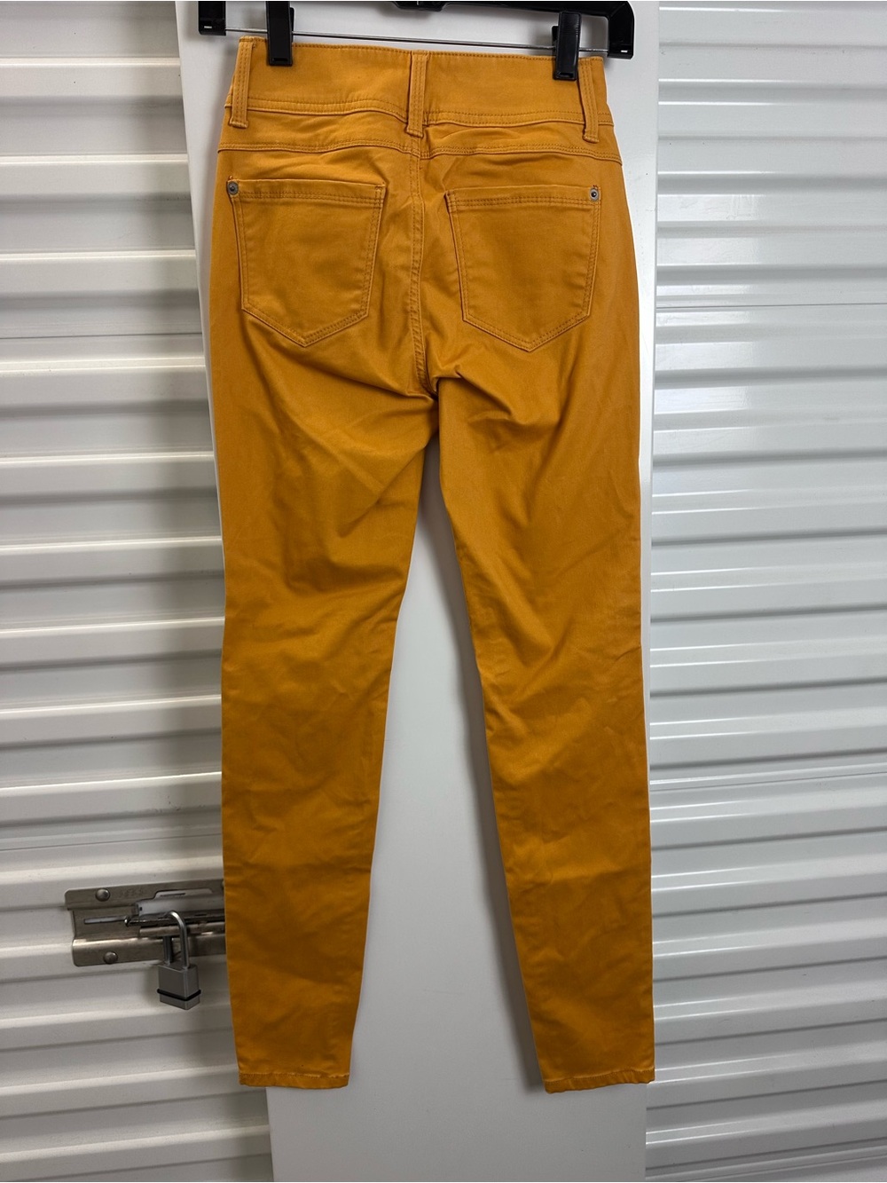 NOBO Mustard Mid Rise Skinny Jeans - Vibrant Yellow - Picture 4 of 7
